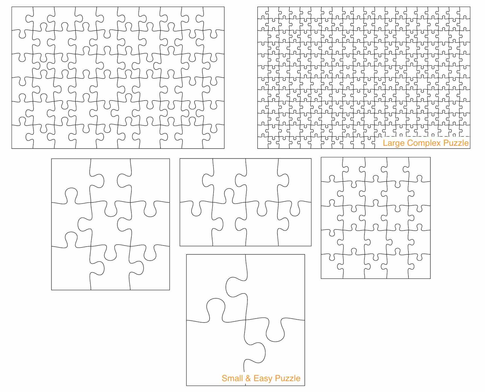 Easy to Complex Puzzle